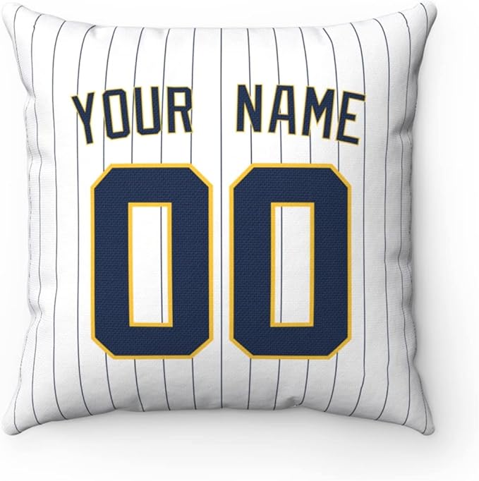 ANTKING Throw Pillow Milwaukee Personalized Custom Any Name and Number for Men Women Boy Gift