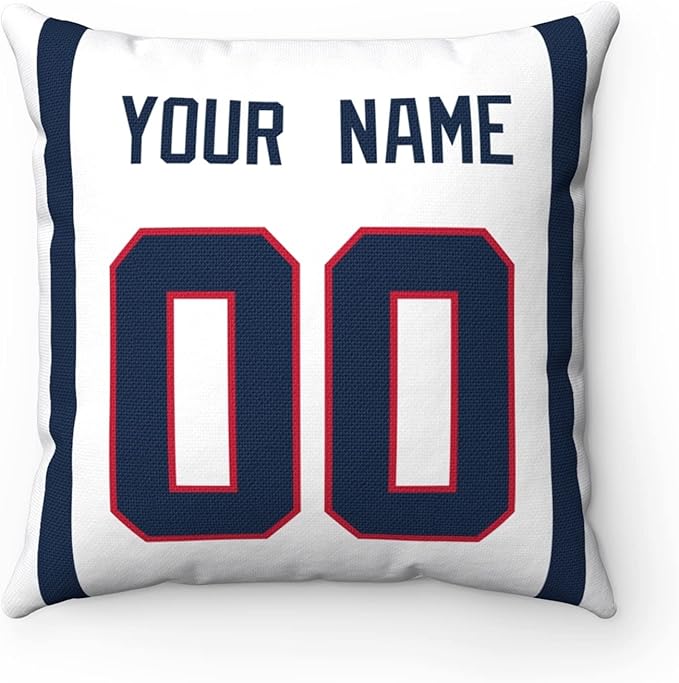 ANTKING Throw Pillow 2 Packs Custom Any Name and Number for Men Women Boy Gift