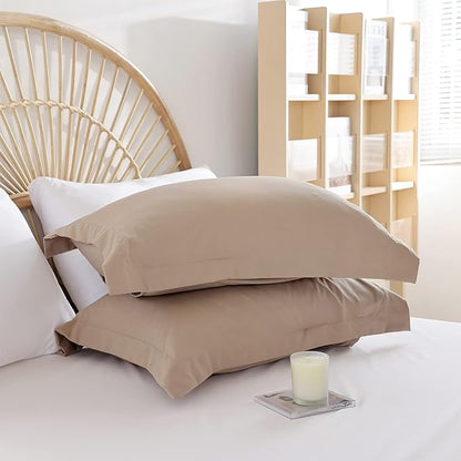 weigelia King Size Comforter Set Taupe Comforter Set 7 Pieces King Comforters Set Bed in a Bag Fluffy Bedding Set with Sheets, Pillow Shams, Pillowcases for All Season
