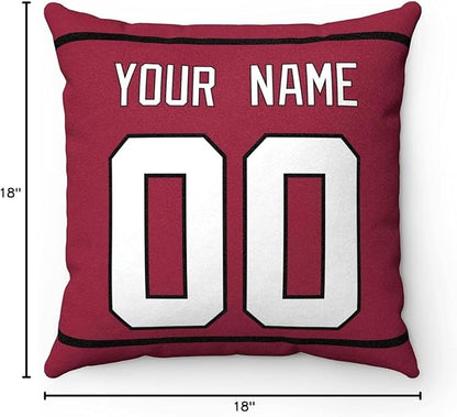 ANTKING Throw Pillow 2 Packs Custom Any Name and Number for Men Women Boy Gift