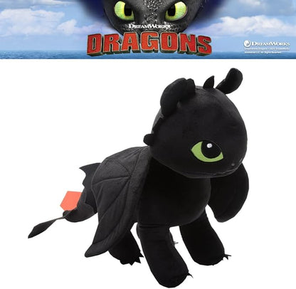 How To Train Your Dragon Toothless Bedding Super Soft Cozy Cuddle Pillow Buddy, (Officially Licensed Product) By Franco