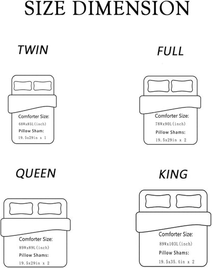 Tailor Shop Galaxy Comforter Set Universe Outer Space Blue and Purple Starry Sky Night Pattern Bedding Set for Girls Boys Kids King Size with 1 Comforter 2 Pillowcases……