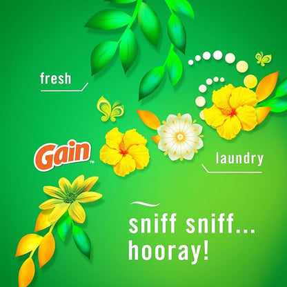 Febreze Plug-In Air Freshener, Odor-Fighting Scented Oil Refill, Air Fresheners for Home, Bathroom and Kitchen, Long Lasting, Gain Original Scent, 0.87oz Refills, Blue and Green, 3 Count