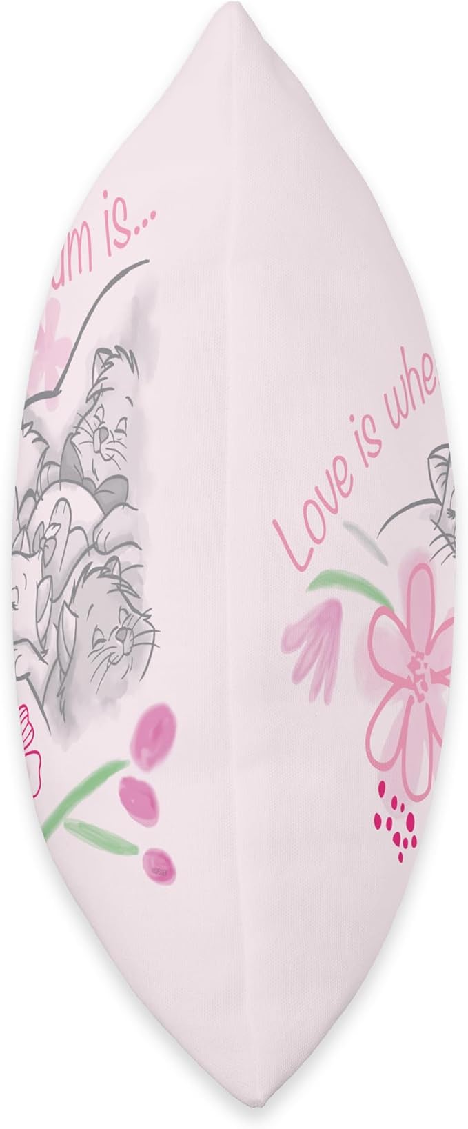 Disney The Aristocats Love is Where Your Mum is Mother’s Day Throw Pillow