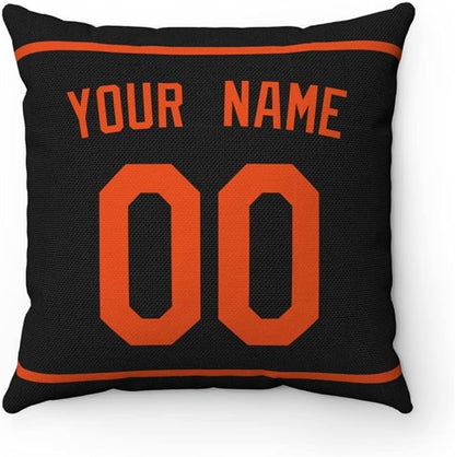 Throw Pillow Baltimore Personalized Custom Any Name and Number for Men Women Boy Gift