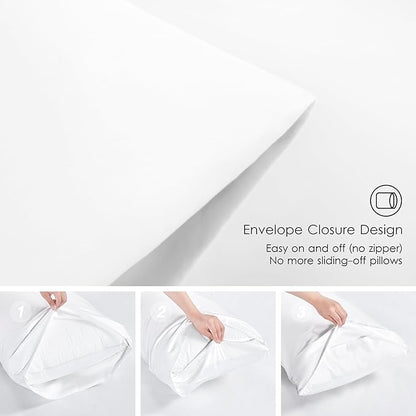 Love's cabin California King Comforter Set White, 7 Pieces California King Bed in a Bag, All Season Bedding Sets with 1 Comforter, 1 Flat Sheet, 1 Fitted Sheet, 2 Pillowcase and 2 Pillow Sham
