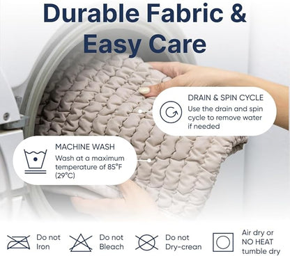 PAULATO BY GA.I.CO. Waterproof Blanket for Bed – Twin Size Cover for Incontinence – Machine Washable Stain-Resistant Protector for Couch and Sofa – Absorbent Pad - Marsala