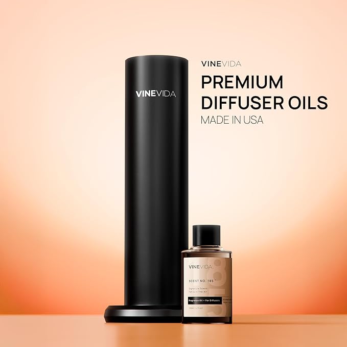 VINEVIDA [16 Fl Oz] Cashmere Fragrance Oil for Cold Air Diffusers, Essential Oils for Diffuser Oil Refill & Air Freshener Room Spray