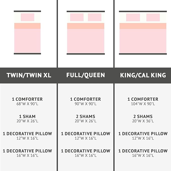 Intelligent Design Raina Comforter Microfiber Metallic Print Geometric Design Embroidered Toss Pillow Modern Trendy Casual All Season Bedding Set Matching Sham, Full/Queen, Blush/Gold 5 Piece