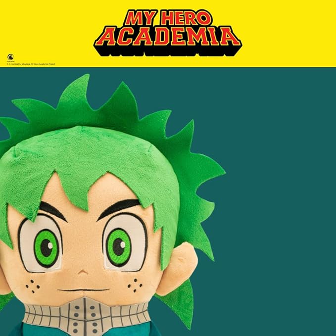 Collectibles My Hero Academia Izuku Midoriya Anime Super Soft Cozy Decorative Cuddle Pillow, (Officially Licensed Product) By Franco