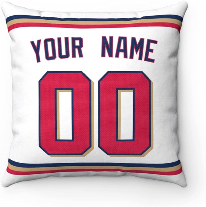 ANTKING Throw Pillow 2 Packs Personalized Custom Any Name and Number for Men Women Boy Gift