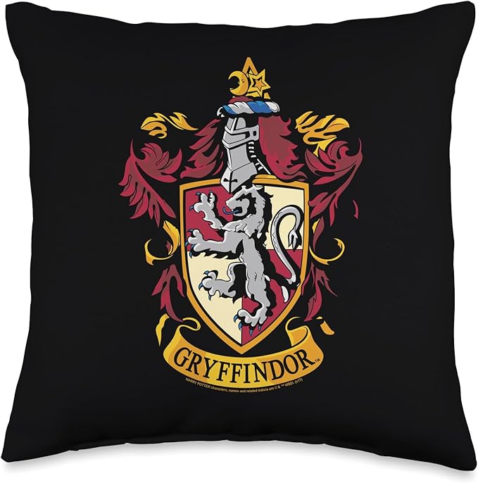 Harry Potter Gryffindor House Crest Throw Pillow