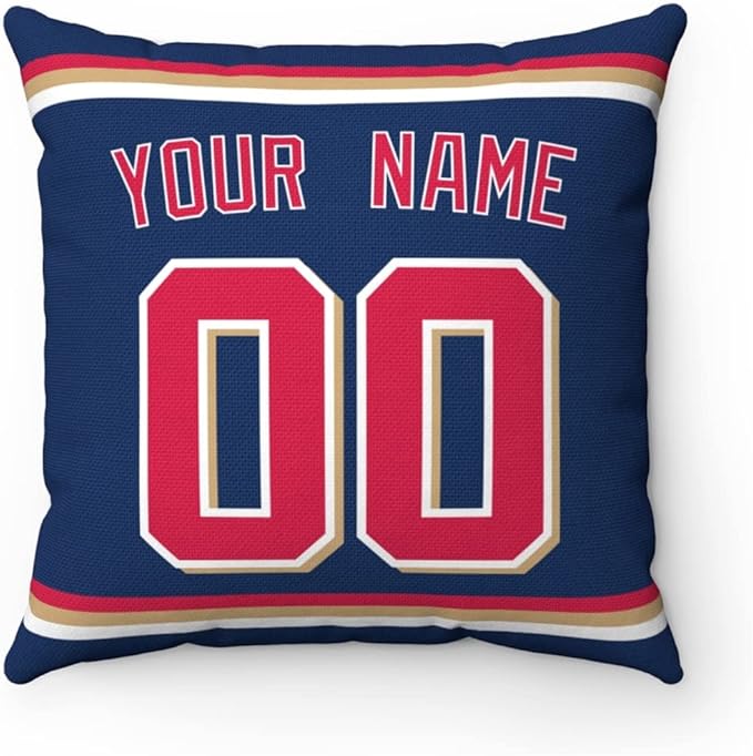 Throw Pillow Minnesota Personalized Custom Any Name and Number for Men Women Boy Gift