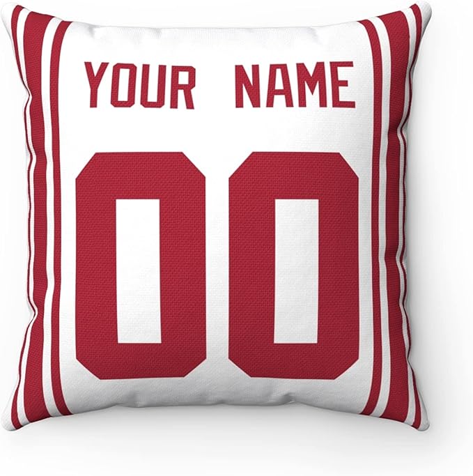 ANTKING Throw Pillow 2 Packs Custom Any Name and Number for Men Women Boy Gift