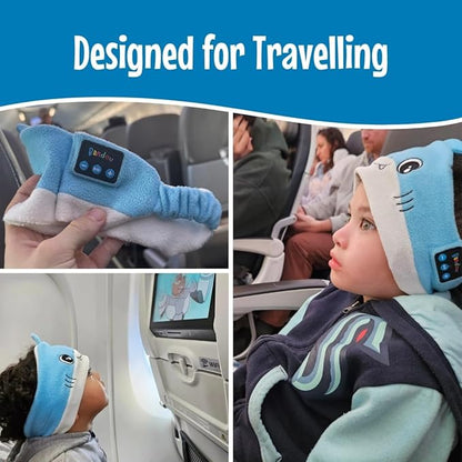 Original Toddler & Kids Headphones - Bluetooth Wireless & Wired Headband - Comfortable Fit - Safe Volume Limited - Adjustable for Travel, Learning, and Sleep (Sparkle The Unicorn)