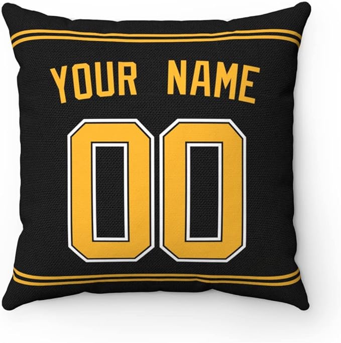 ANTKING Throw Pillow 2 Packs Personalized Custom Any Name and Number for Men Women Boy Gift