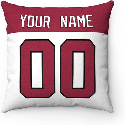 ANTKING Throw Pillow 2 Packs Custom Any Name and Number for Men Women Boy Gift
