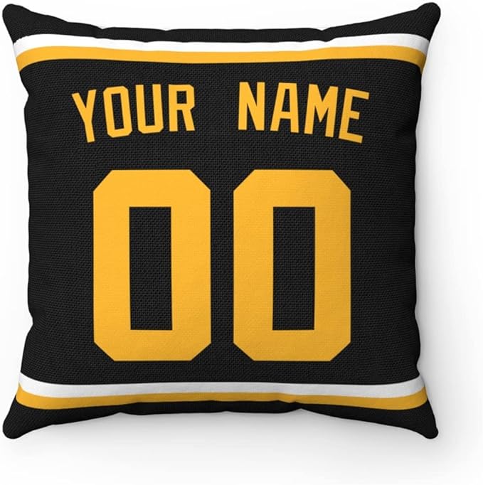 ANTKING Throw Pillow 2 Packs Personalized Custom Any Name and Number for Men Women Boy Gift