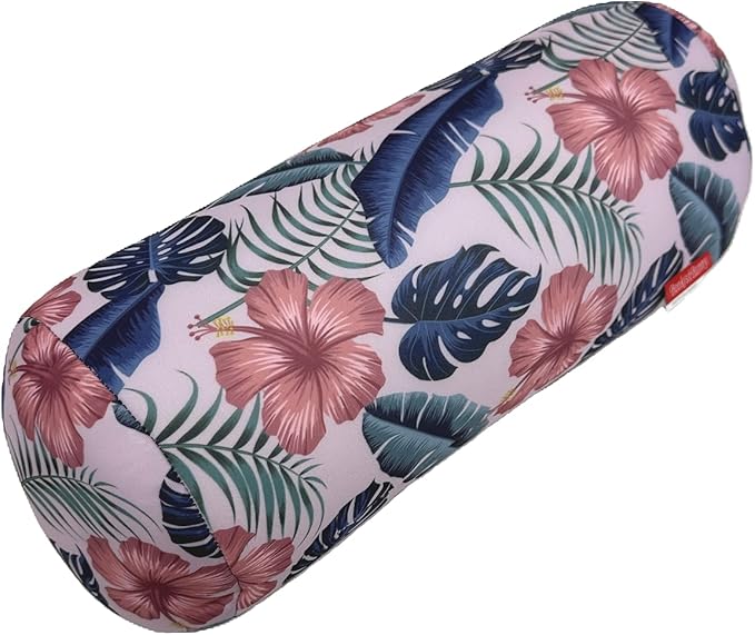 Bookishbunny Microbead Cylinder Bolster Roll Pillow 13" x 7" (Tropical)