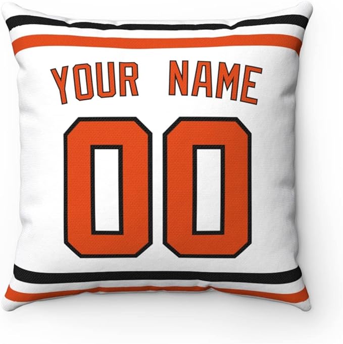 Throw Pillow Baltimore Personalized Custom Any Name and Number for Men Women Boy Gift