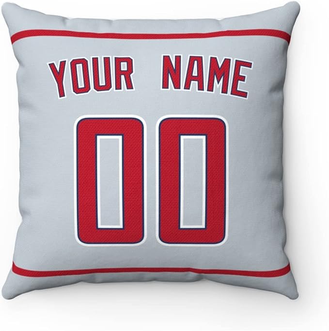 ANTKING Throw Pillow 2 Packs Personalized Custom Any Name and Number for Men Women Boy Gift