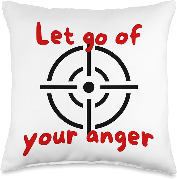 Vent One's Anger Anti Stress Punch Pillow selfcare Throw Pillow