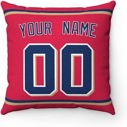 Throw Pillow Minnesota Personalized Custom Any Name and Number for Men Women Boy Gift