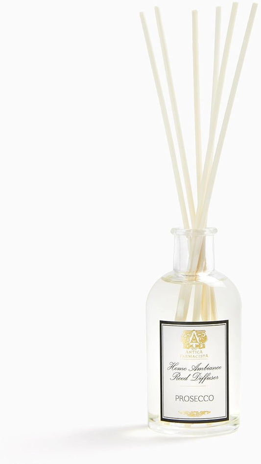 Antica Farmacista Home Ambiance Diffuser - Long-Lasting Reed Scent Diffuser - Luxury Room Freshener Gift - Prosecco, 3.4 fl oz