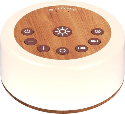 ColourNoise Sound Machine White Noise Machine 12 Colors Night Lights Brown Noise Machine with 30 Soothing Sounds Sleep Sound Machine with 5 Timers Portable for Home Travel and Office