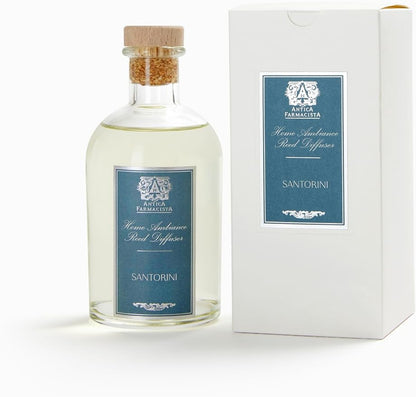 Antica Farmacista Home Ambiance Diffuser - Long-Lasting Reed Scent Diffuser - Luxury Room Freshener Gift - Santorini, 8.45 fl oz