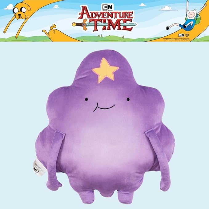 Collectibles Adventure Time Lumpy Space Princess LSP Bedding Super Soft Cozy Decorative Cuddle Pillow, (Officially Licensed Product) By Franco