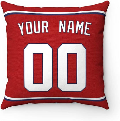 ANTKING Throw Pillow 2 Packs Personalized Custom Any Name and Number for Men Women Boy Gift