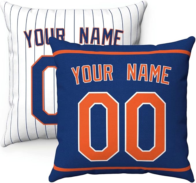 ANTKING Throw Pillow Personalized Custom Any Name and Number for Men Women Boy Gift