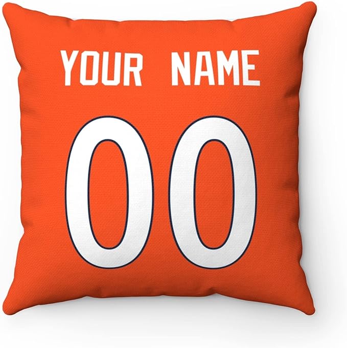ANTKING Throw Pillow 2 Packs Custom Any Name and Number for Men Women Boy Gift