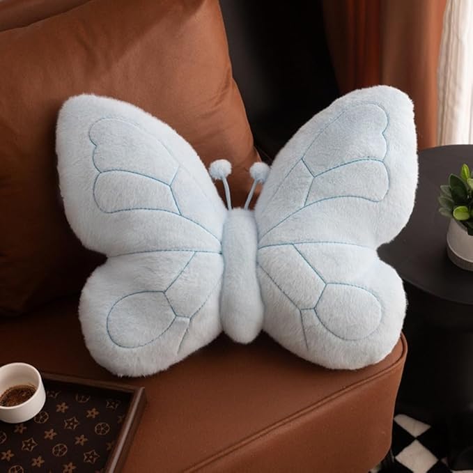 15 x 18 Inches Cute Butterfly Throw Pillows Decorative Plush Sofa Butterfly Pillow for Indoors Home Outdoor Couch Kids