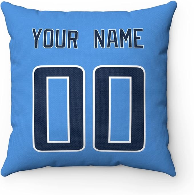 ANTKING Throw Pillow 2 Packs Custom Any Name and Number for Men Women Boy Gift