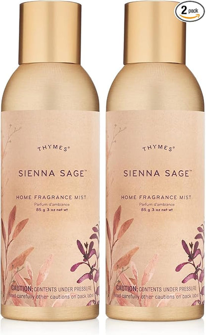 Thymes Sienna Sage Home Fragrance Mist (3.0 oz) (Pack of 2)