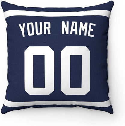ANTKING Throw Pillow 2 Packs Personalized Custom Any Name and Number for Men Women Boy Gift