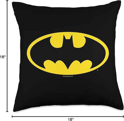 Batman Classic Logo Throw Pillow
