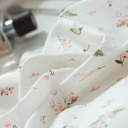 Floral Comforters Queen Size 3 Pieces Soft Cute Floral Bedding Comforter Sets Garden Style Pink Flower Print Botanical Flowers Comforter Set for All Seasons 1 Comforter and 2 Pillowcases