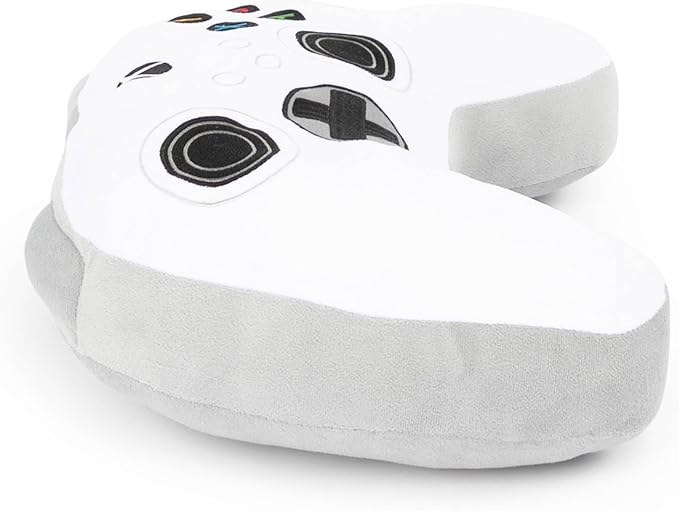 Jay Franco Xbox Controller Plush Shaped Pillow - Super Soft Gaming Pillow - Polyester Microfiber, 11 Inches