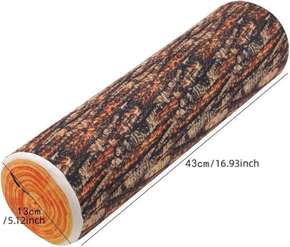 Natural Wood Design Tree Trunk Log Cushion Soft Chair Cushion Pillows Gift Home Sofa Cushion (style2)