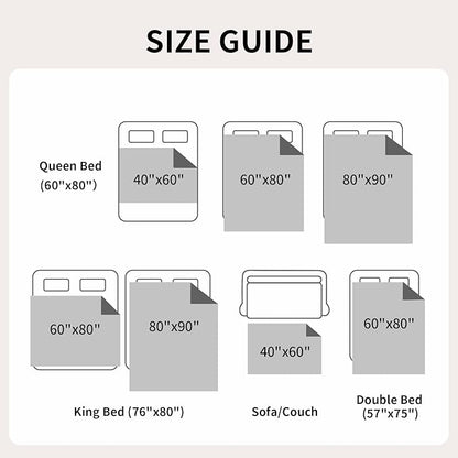 QiyI Waterproof Blanket for Bed Couch Sofa, Small Washable Reversible & Reusable Pet Dog Cat Throw Blanket, Leakproof Stain Resistant Sofa Cover, 40"x60", Burgundy/Pink