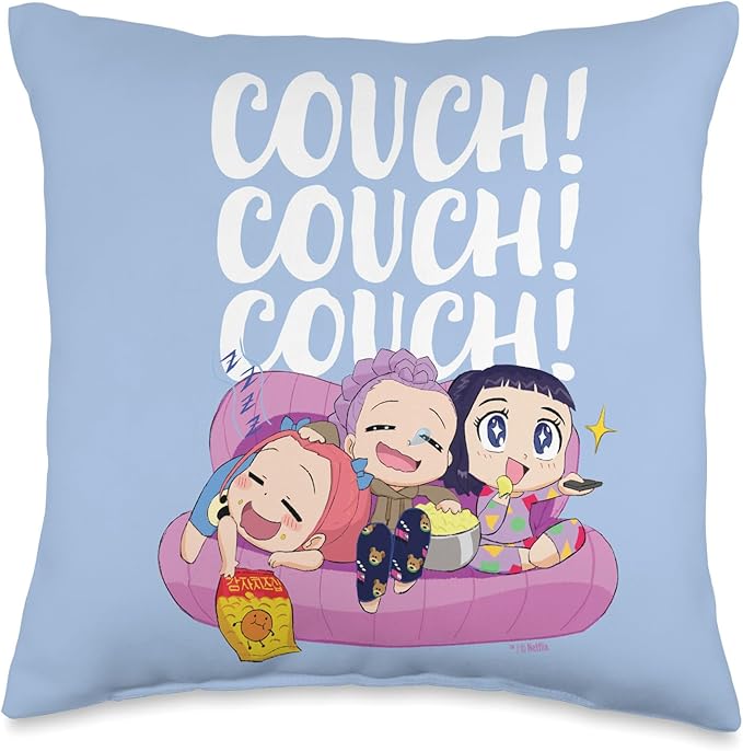 Kpop Demon Hunters Couch! Couch! Couch! Officially Licensed Throw Pillow