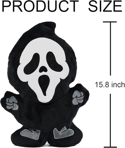 GAGEC Halloween Ghost Pillow Funny Spooky Ghost Throw Pillows 15.8 Inch Halloween Home Sofa Decorations Horror Decor for Friends Family