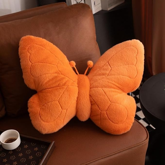 15 x 18 Inches Cute Butterfly Throw Pillows Decorative Plush Sofa Butterfly Pillow for Indoors Home Outdoor Couch Kids