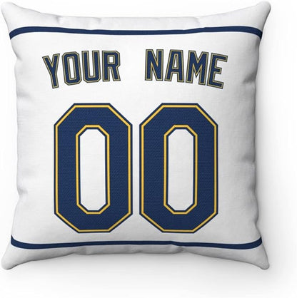ANTKING Throw Pillow 2 Packs Personalized Custom Any Name and Number for Men Women Boy Gift