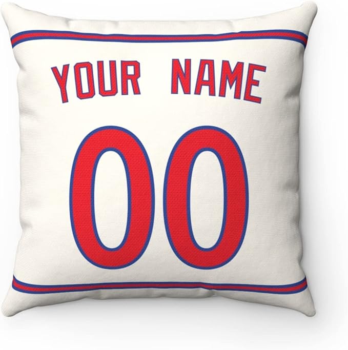 ANTKING Throw Pillow 2 Packs Personalized Custom Any Name and Number for Men Women Boy Gift