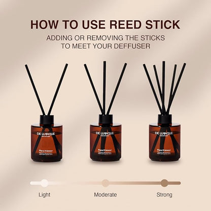 Ocean Breeze Reed Diffusers for Home – Aroma Diffuser with Violet, Lemon, Sea Salt & Lavender – Long Lasting Scented Home Fragrance Gift – 50ml