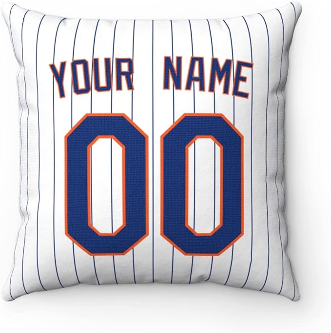 ANTKING Throw Pillow 2 Packs Personalized Custom Any Name and Number for Men Women Boy Gift